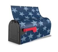 Copertura magnetica per cassetta postale con stampa di stelle, impermeabile, facile installazione