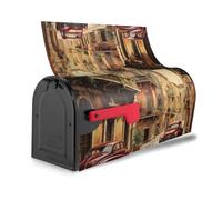 Copertura magnetica per cassetta postale con stampa di strada italiana, impermeabile, decorazione per la casa