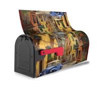 Copertura magnetica per cassetta postale con stampa di strada italiana, impermeabile, decorazione per la casa