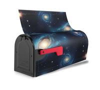 Copertura magnetica per cassetta postale con stampa di universo con stelle e galassie, impermeabile, facile installazione