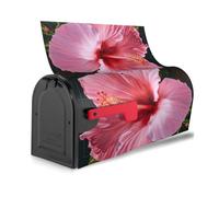 Copertura magnetica per cassetta postale con stampa floreale rosa Hawaii, impermeabile, facile installazione