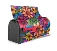 Copertura magnetica per cassetta postale impermeabile decorativa con stampa floreale colorata carina decorazione per la casa