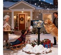 Copertura Magnetica per Cassetta Postale,Taglia Standard a Tema Religioso,Copertura Magnetica Natività per Cassetta Postale - Per Fattoria Cortile Appartamento Lato Strada Quartiere