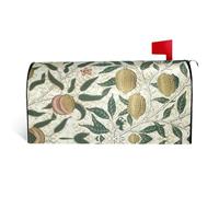 Copertura magnetica per cassette postali con stampa di piante e frutta, durevole ed elegante, impermeabile, facile da installare per tutte le stagioni