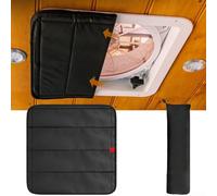 Copertura magnetica per ventola di ventilazione per camper, 40,6 cm, oscurante, per caravan per tetto del camper, sfiato del flusso d'aria