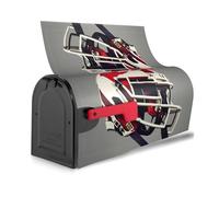 Copertura magnetica riutilizzabile impermeabile per cassetta postale con stampa di football americano per una facile identificazione delle cassette postali