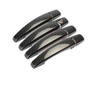 Copertura maniglia auto, BTFWM For Opel, Insignia Holden, for Vauxhall, Insignia, for Buick, Regal 2009-2016 Adesivi for maniglie delle portiere in fibra di carbonio cromate(BLACK Carbon Fiber)