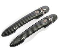 Copertura maniglia auto, BTFWM, for Renault, Clio IV Clio 4 Lutecia 2012 2013 2014 2015 2016 2017 2018 2019 Accessori for la copertura della maniglia della portiera dell'auto in fibra di carbonio(BLA