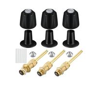 Copertura Maniglia Bagno Set Maniglie Doccia Vasca Rubinetto Leva Valvola Ottone Ricambio Riparazione Compatibile Universale Adatta per Vasca E Doccia, color to 1