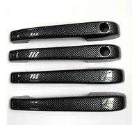 Copertura Maniglia Compatibile Con Per Golf Per Jetta Per Rabbit MK1 MK2 Accessori Esterni Cromati Set Di Coperture Per Maniglie Delle Porte Maniglia Di Finitura(Carbon Fiber,4 handles 2 holes)