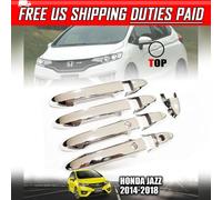 Copertura maniglia porta esterna senza chiave cromata per Honda Fit...