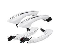 Copertura Maniglia Porta Laterale Copertura Esterna Per Maniglia Della Porta 4 Pezzi Bianca Keyless Go Set Per BMW Per Serie 5 7 F07 F10 F11 F12 F13 F01 51217231931(4pcs Door Handle)