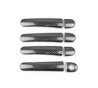 Copertura maniglia portiera auto Compatibile Con Per Passat B5 1996-2005 Per Jetta Per Bora MK4 1999-2004 Copri Maniglie Esterne Auto Parti Decorative Accessori(Carbon Texture B)