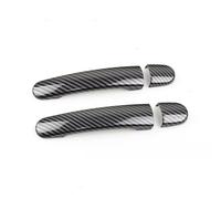 Copertura maniglia portiera auto Compatibile Con Per Passat B5 1996-2005 Per Jetta Per Bora MK4 1999-2004 Copri Maniglie Esterne Auto Parti Decorative Accessori(Carbon Texture 3)