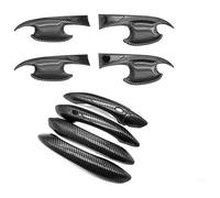 Copertura Maniglia Portiera Auto Per Hyundai Per Tucson NX4 2021-2023 Accessori Per Auto Maniglia Esterna Per Porta Cornice Copertura Guida A Sinistra(Carbon B)