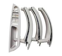 Copertura Maniglia portiera Interno Per BMW X5 X6 E70 E71 2007-2014 Pannello Interruttore Alzacristalli Maniglia E Rivestimento In Pelle Porte Interne Set Da 7 Pezzi LHD RHD(Gray,LHD)