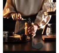 Copertura manuale per macina caffè con impugnatura ergonomica e anello di tenuta in gomma per Comandante C40 MK4 per proteggere i chicchi di caffè e migliorare l'esperienza di macinazione (nero)