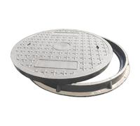 Copertura messa delle acque luride, coperchio invisibile durevole del carro armato per il serbatoio settico dell'iarda del giardino, soluzione facile