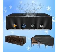 Copertura Mobili Da Giardino 215x120x90cm Copri Mobili Da Esterno Impermeabile,Telo Copritavolo Da Esterno Impermeabile,Antineve,Per tavoli e sedie da esterno,Divani e altri Tavoli da Giardino