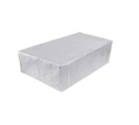 Copertura Mobili da Giardino Impermeabile Copertura For Mobili Da Giardino 1 Pezzo, Protettiva In Tessuto Oxford 210D Set Di Sedili Tavolo Pranzo Resistente Invernale(Silver,230x165x80cm)