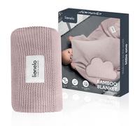 Copertura morbida coperta in bambù Lionelo coperta per bambini cuscino con...