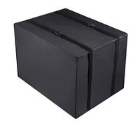 Copertura multifunzionale per esterni per l'inverno, universale, per unità esterna, impermeabile, tessuto Oxford 600D, copertura completa con fibbia regolabile, colore nero (43 x 34 x 32 cm)