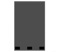 Copertura multiuso antiscivolo per poggiatesta, per proteggere i mobili, facile da pulire, design in ecopelle per tutti gli spazi (grigio scuro)