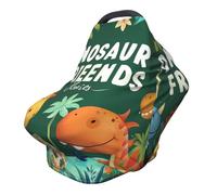 Copertura multiuso per allattamento, motivo: animali selvatici, dinosauro, coprisedile per auto, morbido e traspirante, essenziale per l'allattamento al seno per la mamma