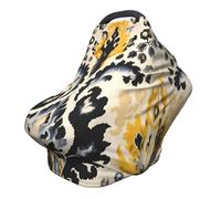 Copertura multiuso per allattamento, motivo geometria astratta ad acquerello, stampa ad olio, per bambini, morbida e traspirante, essenziale per l'allattamento al seno per la mamma