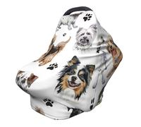 Copertura multiuso per allattamento, per cani, cuccioli, animali domestici, infermieristica, morbida e traspirante, essenziale per l'allattamento al seno per la mamma