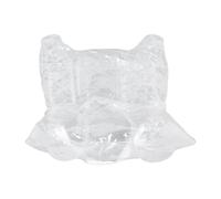 Copertura Multiuso Trasparente per Organizer per Giocattoli di Peluche, Copertura per Sedia in PVC di Grande capacità da 35 Litri per Camere da Letto e Sale Giochi