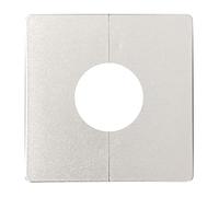 Copertura Murale per Tubi, Flangia Divisa a Parete, Piastra di Rosetta Quadrata in Plastica ABS, Coperture Autoadesive per Piastre, 32 mm