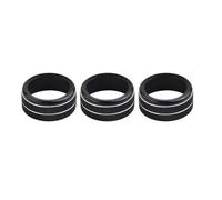Copertura Nero Inserti Per Honda Civic Sedan 2022 Manopola Console 8Pcs