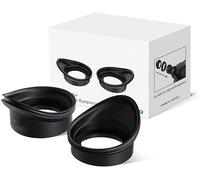 Copertura oculare per microscopio, in morbido silicone, ricambio per la maggior parte dei microscopi, blocca la luce e previene la polvere, modelli M-26 e M-26 Pro Max, attrezzatura professionale