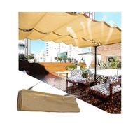 Copertura oscurante retrattile per pergola, resistente, 185 g/m², copertura di ricambio per esterni, patio, veranda, cortile e giardino, traspirante (larghezza 3 x lunghezza 13 m, larghezza 9,84 x