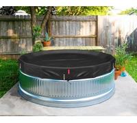 Copertura ovale per piscina, 20 x 4 m, antivento e resistente agli strappi, cricchetto brevettato a serraggio rapido, anelli portanti, design durevole per piscine fuori terra