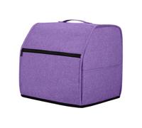 Copertura overlock viola con più vani portaoggetti per utensili da cucire