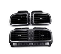 Copertura Pannello Aria Condizionata Auto Per Polo 2011 2012 2013 6RD819728 6RD 819 728 Bocchetta Di Uscita Dell'aria Centrale Del Cruscotto Nera Opaca(1 set)