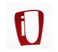 Copertura Pannello Controllo Per Benz Per CLS Per C219 2004-2009 Car Gear Shift Box Panel Sticker Cover Trim Accessori Interni In Fibra Di Carbonio(Rosso)