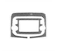 Copertura Pannello Controllo Per Fiat 500L 2014-2017 Morbida Fibra Di Carbonio Auto Di Controllo Centrale Di Navigazione Telaio Di Copertura Trim Adesivo Accessori Interni Console Interna Pannello