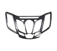 Copertura Pannello Controllo Per Ford Per Fiesta 2009-2013 2012 2011 2010 Pannello Di Controllo Centrale Del Lettore CD Cornice Della Copertura Adesivo Console Interna Pannello(B1)