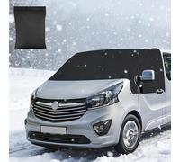 Copertura Parabrezza Auto Compatibile con Renault Trafic 2001-2014,Protezione Solare Parabrezza Wrap Cover per Opel Vivaro 2001-2014, Pieghevole 600D Oxford Anti UV Parasole per Finestrino Anteriore