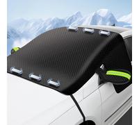 Copertura Parabrezza Auto per Hyundai Santa Fe 2016-2019 2020 2021 2022 2023 2024 2025 2026, Protezione Magnetica Pieghevole Auto Anti Neve UV Protezione Esterno Accessori,A-Green