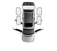 Copertura Parabrezza Auto Per Nissan Per Evalia NV200 Per Vanette 2010~2016 Accessori Parasole Auto Protezione Solare Anti-UV Copri Visiera Finestrini Parasole Parabrezza(Rear sunshades)