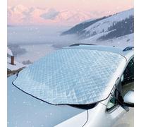 Copertura Parabrezza Inverno Auto 147×116Cm,Telo Antigelo E Antineve Con 5 Magne