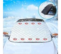 Copertura Parabrezza Per Auto Visiera Magnetica Universale Per Protezione Da Neve E Ghiaccio Per Finestrino, Parasole, Anteriore Posteriore, Con 9 Magneti(SUV)