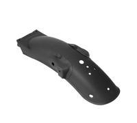 Copertura parafango posteriore in metallo for moto, colore nero cromato, compatibile con(Black)
