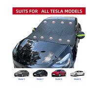 Copertura paraneve INF Copertura da neve per Tesla Model 3/Y/X/S Black