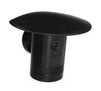 Copertura parasole compatibile con Ring Outdoor Cam Plus, custodia protettiva per fotocamera resistente ai raggi UV, resistente alle intemperie, facile installazione (nero)