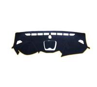 Copertura Parasole Dash Zerbino Tappetino Per Cruscotto Auto Per Hyundai Per Santa Fe 2013 2014 2015 2016 2017 2018 DM Per IX45(Brown With Audio)